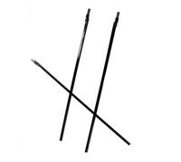 Toyvian 3pezzi Tondini in Ferro Per Chitarra Elettrica Regolazione Doppio Verso Ricambio Base Resistente Per Riparazione Manico Chitarra Accessori Compatti e Funzionali