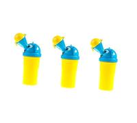 Toyvian 3pezzi Vasino Portatile Per Ragazzo Ragazza Urinatoio Per Allenamento Design Antiversamento e Facile Da Trasportare Per Campeggio e Viaggi Auto