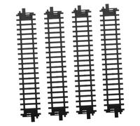 Toyvian 4 Accessori Rotaie Treno per Montaggio e Flessibile Ferroviario Portatile per Creatività e Interattivo