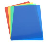 Toyvian 4 Base Board per Modellare Tavoletta Plastica Colorata Antiscivolo per Argilla e Plasticina Proteggi Tavolo per Ragazzi e Ragazze Superficie Liscia per Lavori Manuali