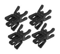 Toyvian 4 Fibbia addestramento del Logo Adattatore Agility Stick Clamp agilità Calcio Attrezzature per Esercizi Calcio Adattatore palo plastica