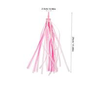 Toyvian 4 Manubrio Bicicletta per Frange Aerodinamiche Resistenti Allacqua per Manopole Bici Decorazioni Colorate per Scooter Biciclette e Tricicli Ragazze Ragazzi