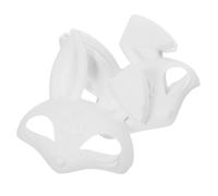 Toyvian 4 Maschere Coniglio PVC Maschere Masquerade da Decorare Maschera Cosplay Opaca per Feste Halloween e