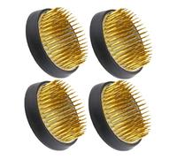 Toyvian 4 Pezzi Aghi Rame per Fioriere Floreali per Decorazioni Fisse Spilli per Floreali Ikebana Spilli per per Vasi Manicotto in Gomma