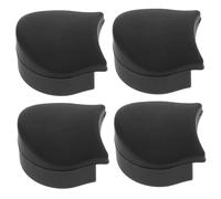 Toyvian 4 Pezzi appoggio per le dita tampone pastiglie dito Accessori riposo parti di clarinetto copertura per le dita del clarinetto strumento per suonare lo strumento Gel di silice Nero