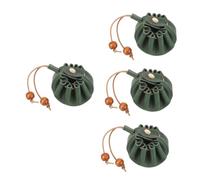 Toyvian 4 Pezzi Borsa Morbida Buste Sacchetti Di Con Coulisse Borsa Moneta Piccole Borse Per Gioielli Borse Astuccio Per Gioielli Marsupio Piccolo Portamonete Green
