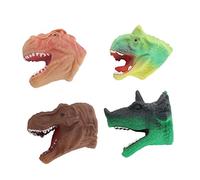 Toyvian 4 pezzi Burattini da Dito in Plastica Resistente Giocattolo Interattivo per Stimola Creatività e Gioco di Ruolo per Ragazzi e Ragazze Migliora Comunicazione e Genitore-figlio