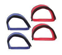 Toyvian 4 Pezzi Cinghie per Pedali della Bicicletta Antiscivolo in Nailon Chiusura Hook And Loop, Compatibili, Facili da Montare, per Ciclismo e Allenamenti Fitness