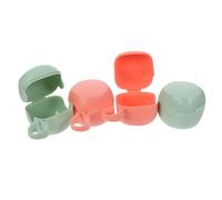 Toyvian 4 Pezzi Contenitore Succhietti per Portatile Facile e Alimentare per Piccoli Giocattoli
