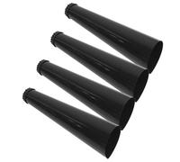 Toyvian 4 Pezzi Copertura Ombreggiante per Piante e Allium in Plastica Nera, Design Leggero e Facile da Usare, per Giardinaggio All'aperto e Coltivazione Familiare