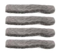 Toyvian 4 Pezzi Cuscinetti Riscaldanti in Cotone per Bruciatore Catalitico, Inserti Scaldamani Riutilizzabili Grigio, Accessori per Bruciatori Catalitici ad Alta Efficienza per Attività