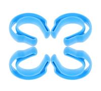Toyvian 4 Pezzi Fermo Porta di Sicurezza Anti Pizzicamento per Ldpe | Installazione senza Attrezzi, Uso Domestico, Aiuta a Evitare che Piccoli Restino Chiusi Dentro