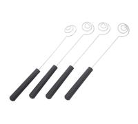 Toyvian 4 Pezzi Forchette Fonduta in Acciaio Resistente per Cioccolato Strumento Spirale Riutilizzabile per Dipping Dolci Caramelle e Decorazione Torte Utensili da Forno per Feste e Raduni