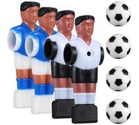 Toyvian 4 Pezzi Game di calcio da tavolo palle da tavolo di biliardo Mini Soccer palline di sostituzione Parti di ricambio del tavolino di foosball