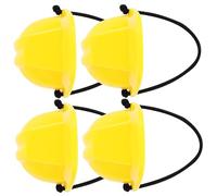 Toyvian 4 Pezzi Mini Cappello Da Costruzione Per Piccoli Per Lavori Manuali Per Mini Cappello Da Bambola Caschi