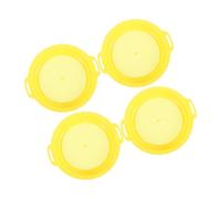 Toyvian 4 Pezzi per Setaccio Oro con Rete di Classificazione per Prospezione Mineraria Strumento per Filtraggio e Lavaggio Minerali Accessorio Resistente per Estrazione Manuale