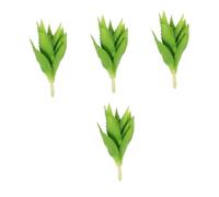 Toyvian 4 Pezzi Piante Artificiali Decorazione e Ufficio Facile Manutenzione e Pulizia per Chi Piccole e Vividamente Naturali