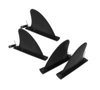 Toyvian 4 Pezzi Pinna di Ricambio per Tavola Paddle Gonfiabile Stabilizzatori Rimovibili per SUP Kayak Tavola da Surf Design Divisore d Acqua per Stabilità e Facile Montaggio