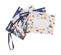 Toyvian 4 Pezzi Porta Salviette Umidificate Riutilizzabile in Eva Dispenser a Foglio Singolo, e Compatto per Cambio Pannolino e Viaggi Borsa Salvaspazio