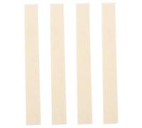 Toyvian 4 Pezzi Sordina in Feltro Autoadesiva Per Flauto, Clarinetto e Sassofono, Riduce Rumore e Attrito, Protezione Tasti Strumento a Fiato Per Esercitazioni e Manutenzione