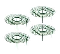 Toyvian 4 Pezzi Strawberry Support Rack, Strawberry Rack, Supporto per Piante in Plastica Verde, per Fragole e Piante Rampicanti, Tiene Le Bacche Lontane dal Suolo, per Balcone e Orto
