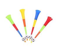 Toyvian 4 Pz Tromba da calcio telescopica tromba d'aria corni da calcio e rumoristi corna da calcio gioco casse audio whistle Oggetti di scena tifo clacson per gli sport di calcio plastica