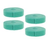 Toyvian 4 Rotoli Nastro da Giardino per Piante, Pezzi in Nylon Verde | Steli e Piante, Forte Presa senza Intrecci, Resistente alle Intemperie, Pratico per Rami e Fiori
