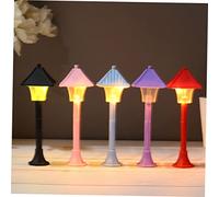 Toyvian 4 Set Lampioni Led Miniatura Per Micro Paesaggio Decorazione Miniatura Delle Realistiche Per E Accessori Chic E Compatti