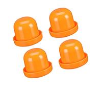 Toyvian 4 Set tazza resistente alla rottura tazze di dadi tazza di dadi coppa per impilare i dadi gioco divertente di ktv addensare la tazza dei dadi Orange