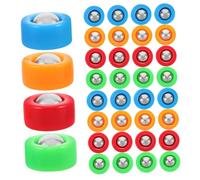Toyvian 40 Di Accessori Per Giochi Da Tavolo Da Curling Dischi Da Curling Di Ricambio Mini Attrezzatura Shuffleboard Da Tavolo Per