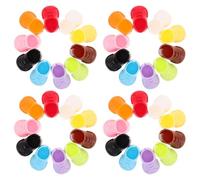 Toyvian 40 Paia Scarpe Miniatura per Bambole Stivali Corti in Accessori per Case delle Bambole e Giochi di Ruolo Modelli Scarpe Miniature per Bjd e Decorazioni Micro Paesaggi