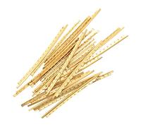 Toyvian 40pezzi Filo Per Tastiera Chitarra Acustica Fret Wires Per Chitarre Folk Accessori Di Aggiornamento Per Chitarre Elettriche e Acustiche Alta Resistenza e Durabilità