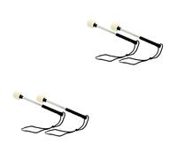Toyvian 4pezzi Accessori Per Rullante Acciaio Inossidabile Con Manico Strumenti Musicali Per Percussioni Suono Tradizionale e Comfort Ottimale