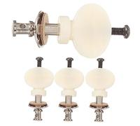 Toyvian 4pezzi Accordatore per Ukulele Piolo per Strumenti Musicali Accessori per Ukulele Facile da Sostituire e Usare Design Preciso e Elegante