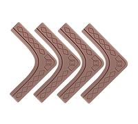 Toyvian 4pezzi Angoli e Bordi di Ragazza Protezione per Mobili Paraspigoli per Tavoli per Ragazza senza Viti o Chiodi Facile da Installare e Pulire