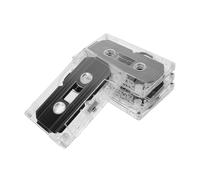 Toyvian 4pezzi Cassette Vuote Registrabili Con Custodia Per Registrazioni e Didattiche Per Retro e