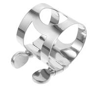 Toyvian 4pezzi Clip Di Fissaggio Metallo Per Sax Accessorio Essenziale Per Stabilizzare Tubo e Migliorare Le Performance Musicali Design Compatto e Leggero Facile Da Trasportare e