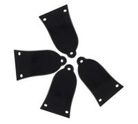 Toyvian 4pezzi Copertura Truss Rod Forma di Campana per Chitarra Elettrica Parti di Riparazione Vite Piastra di Copertura del Truss Rod per Chitarra per Basso