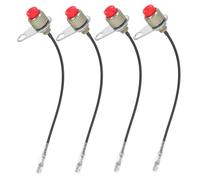 Toyvian 4Pezzi Interruttore off Protettivo per Giardinaggio Controllo per Tosaerba Facile da Trasportare e Utilizzare Design Compatto e Pratico per Rifinitura