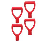 Toyvian 4pezzi Manico in Plastica Forma Per Pala Da Neve Sostituzione Facile Per Vanga Da Giardino e Forca Resistente Al Freddo Leggero e Multiuso