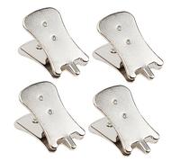 Toyvian 4pezzi Mute Per Erhu Galvanizzato Riduzione Volume Pratica Per Huqin Accessori Essenziali Per Musicisti Design Minimalista e Resistente Soluzione Per Suonare Casa