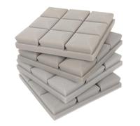 Toyvian 4pezzi Pannello Isolamento Acustico in Schiuma Imbottitura Fonoassorbente Per Pareti Materiale Fonoassorbente Per Ridurre Riverberi Ed Echi Per Studi Di Registrazione e Home Theate