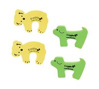 Toyvian 4pezzi Per Protezione Finger Pinch Guard Per Infortuni Chiusura Facile Installare e Rimuovere Cartoon Design