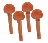 Toyvian 4pezzi Pz Piroli Professionali Per Violino Legno Giuggiolo Accessori Per Strumenti Musicali Sostituzione Pratica e Compatibile Con Violini