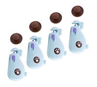 Toyvian 4pezzi Serrature Di Sicurezza Autoadesive Per Ragazzo Ragazza Ragazza Per Armadietti Design Balena Dei Cartoni Animati Facile Da Installare e Rimuovere Senza Danneggiare i Mobili