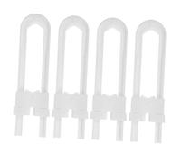 Toyvian 4pezzi Serrature Per Armadietti Serrature Di Sicurezza Per Ragazzo Ragazza Ragazza Per Armadietti Chiudi e Cassetti Semplicità e Sicurezza Realizzate in Materiale Durevole Per Prot