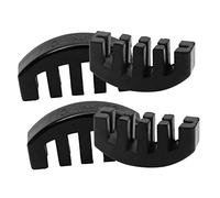 Toyvian 4pezzi Sordina per Violino in Gomma Sordina Piccola per Esercitarsi Accessorio di Ricambio per Violino Parti di Silenzia la Pratica senza Danneggiare Ponticello