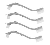 Toyvian 4pezzi Spazzola Multiuso Per Pulizia Delle Gabbie Per Uccelli Accessorio Manico Doppia Testa Rimuove Escrementi e Sporco Ostinato Adatto Tutte Le Gabbie e Recinti Per Piccoli Anima