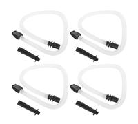 Toyvian 4sets Tubi di Ricambio Flessibili per Melodica Bocchini per Strumenti Musicali in Plastica Parti di Ricambio per Pianoforte ad Aria Compatibili con Modelli Tasti