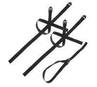 Toyvian 5 Cinghie per Sci Regolabili e Resistenti Fasce Protettive per Trasporto Bastoni Trekking e Sci